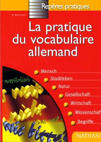 La pratique du vocabulaire allemand