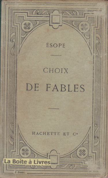 Esope Choix De Fables
