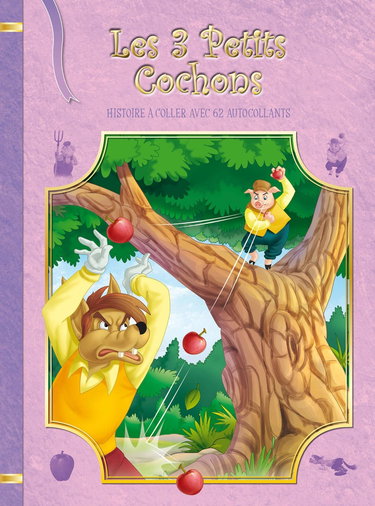 Couverture de Histoire a coller - les 3 petits cochons par XXX