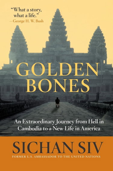 Couverture de Golden Bones: An Extraordinary Journey from Hell in Cambodia to a New Life in America