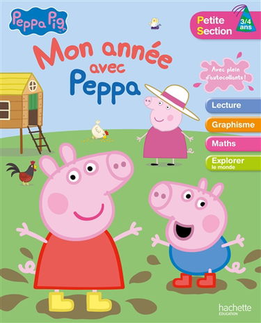 Mon année avec Peppa Pig : petite section, 3-4 ans