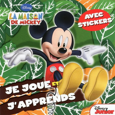 Couverture de La maison de Mickey : je joue et j'apprends par Walt Disney company