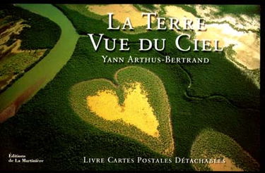 La Terre vue du ciel : livre-cartes postales