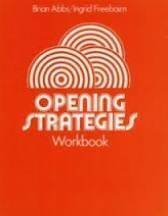 Couverture de Opening Strategies Cahier