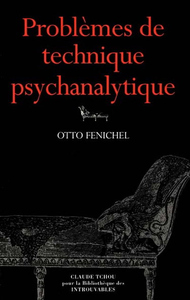 Couverture de Problèmes de technique psychanalytique