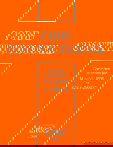 Code constitutionnel 2001 (ancienne édition)