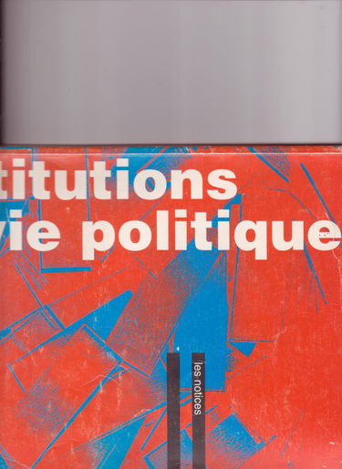 Institutions et vie politique en France 1991