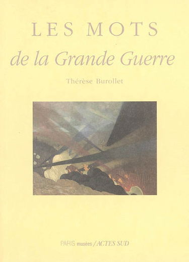Les mots de la Grande Guerre