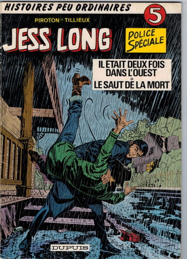 Couverture de Jess Long : police spéciale. Vol. 5. Il était deux fois dans l'Ouest. Le Saut de la mort