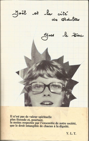 Couverture de Joël et la cité des adultes