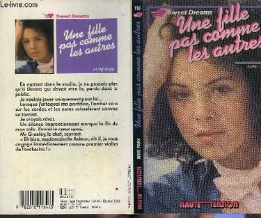 Couverture de Une fille pas comme les autres