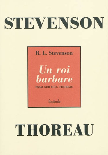 Couverture de Un roi barbare : essai sur H. D. Thoreau