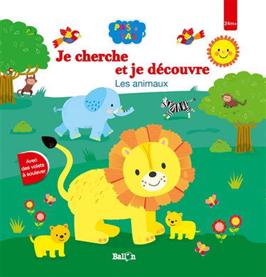 Couverture de Je cherche et je découvre : les animaux