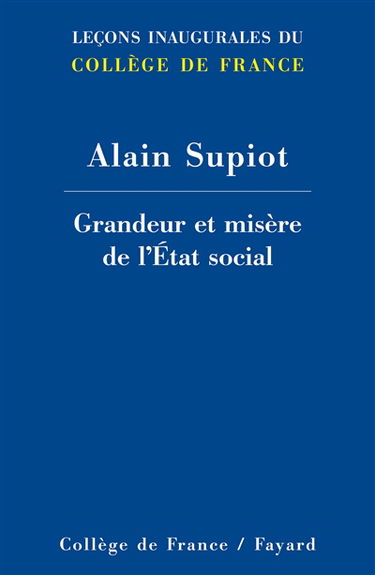 Grandeur et misère de l'Etat social