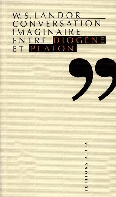 Conversation imaginaire entre Diogène et Platon