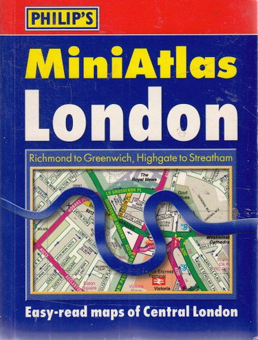 Couverture de Philip's Mini Atlas London