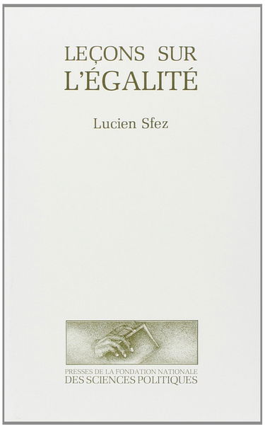 Leçons sur l'égalité