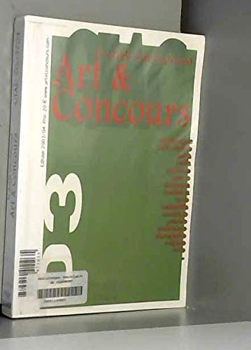 Couverture de Le guide international Art & Concours: Edition 2003/2004
