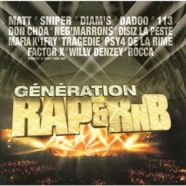 Couverture de Generation Rap R&B
