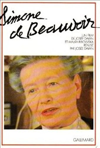 Couverture de Simone de Beauvoir. film de Josée Dayan et Malka Ribowski de Beauvoir. Simone de (1979) Broché
