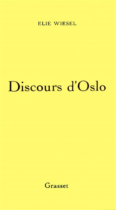 Discours d'Oslo