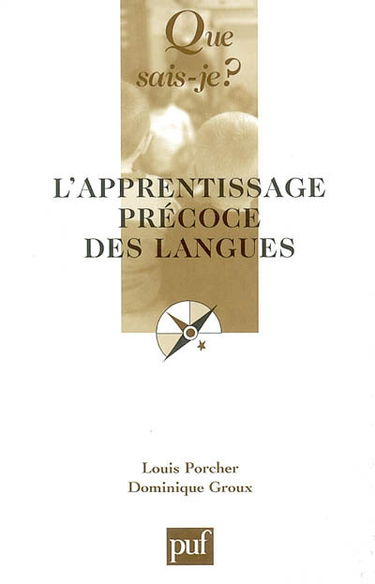 L'apprentissage précoce des langues