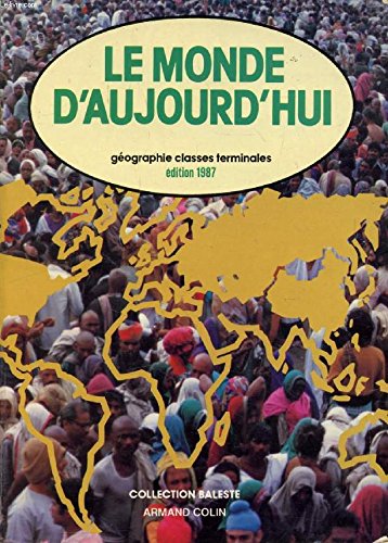 Couverture de Geographie du monde d'aujourd'hui