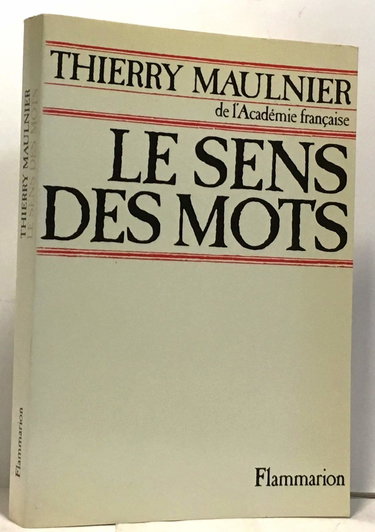 Le Sens des mots