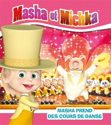 Couverture de Masha et Michka. Masha prend des cours de danse