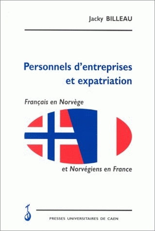 Couverture de Personnels d'entreprises et expatriation : Français en Norvège et Norvégiens en France
