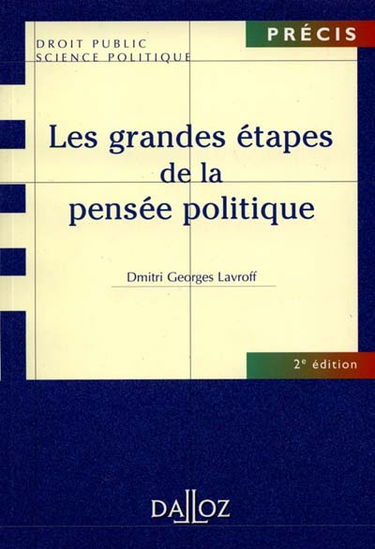 Les grandes étapes de la pensée politique