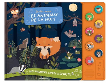 Couverture de Je découvre les animaux de la nuit