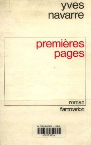 Premières pages