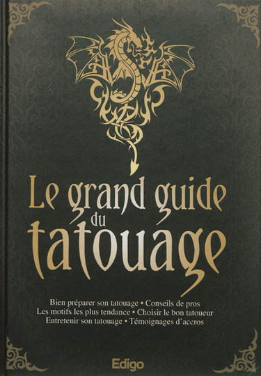 Couverture de Le grand guide du tatouage