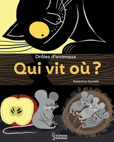 Couverture de Drôles d'animaux : qui vit où ?