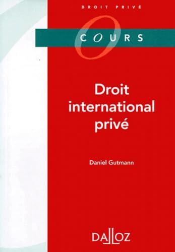 Droit International Prive. Cours