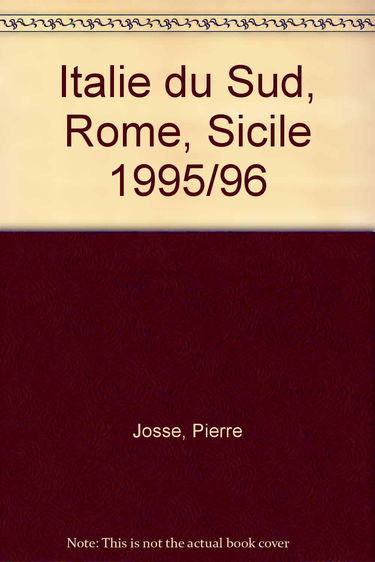 Italie du Sud, Rome, Sicile