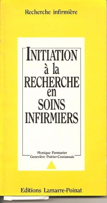 Initiation à la recherche en soins infirmiers