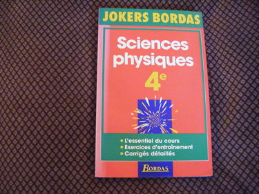 Sciences physiques 4e