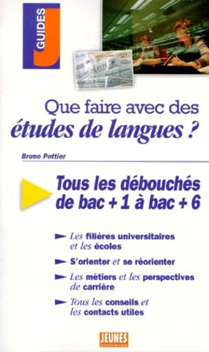 Que faire avec des études de langues ?