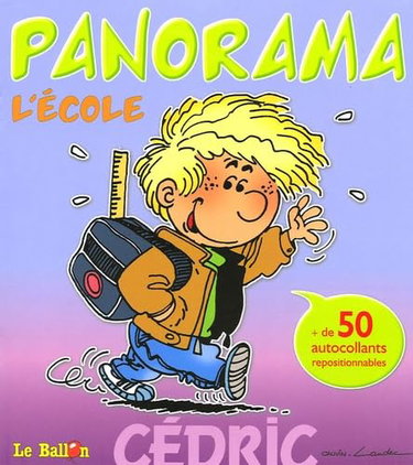 Couverture de Cédric, l'école par Raoul Cauvin