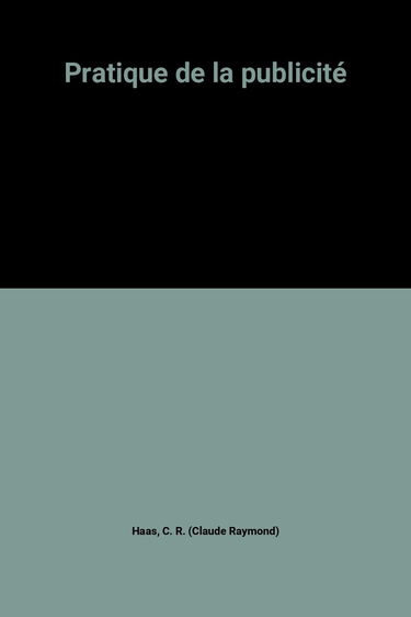 Pratique de la publicité