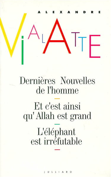 Dernières nouvelles de l'homme. Et c'est ainsi qu'Allah est grand. L'éléphant est irréfutable