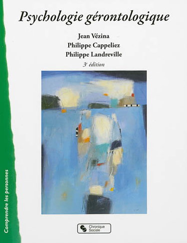 Couverture de Psychologie gérontologique