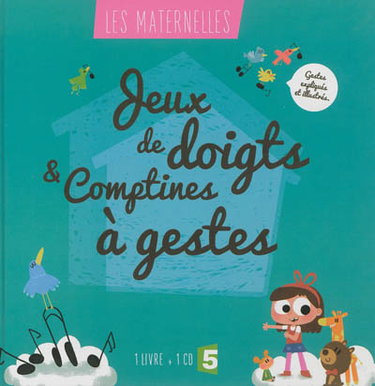 Couverture de Jeux de doigts & comptines à gestes