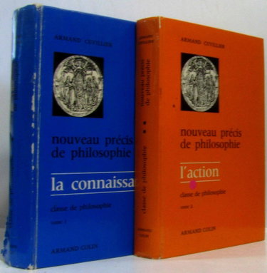 Couverture de NOUVEAU PRECIS DE PHILOSOPHIE, CLASSE DE PHILOSOPHIE, 2 TOMES (LA CONNAISSANCE / L'ACTION)