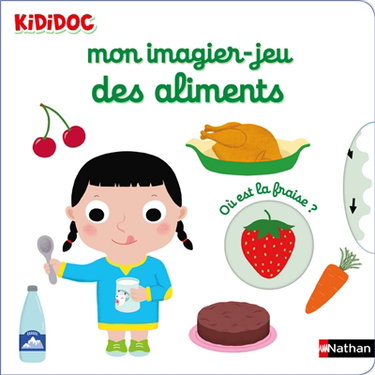 Couverture de Mon imagier-jeu des aliments