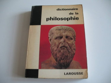 Couverture de Dictionnaire de la philosophie par Collectif