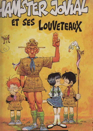 Hamster jovial et ses louveteaux