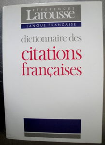 Dictionnaire des citations françaises